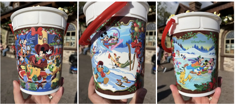 2024 Holiday Popcorn Bucket Arrives at the Magic Kingdom